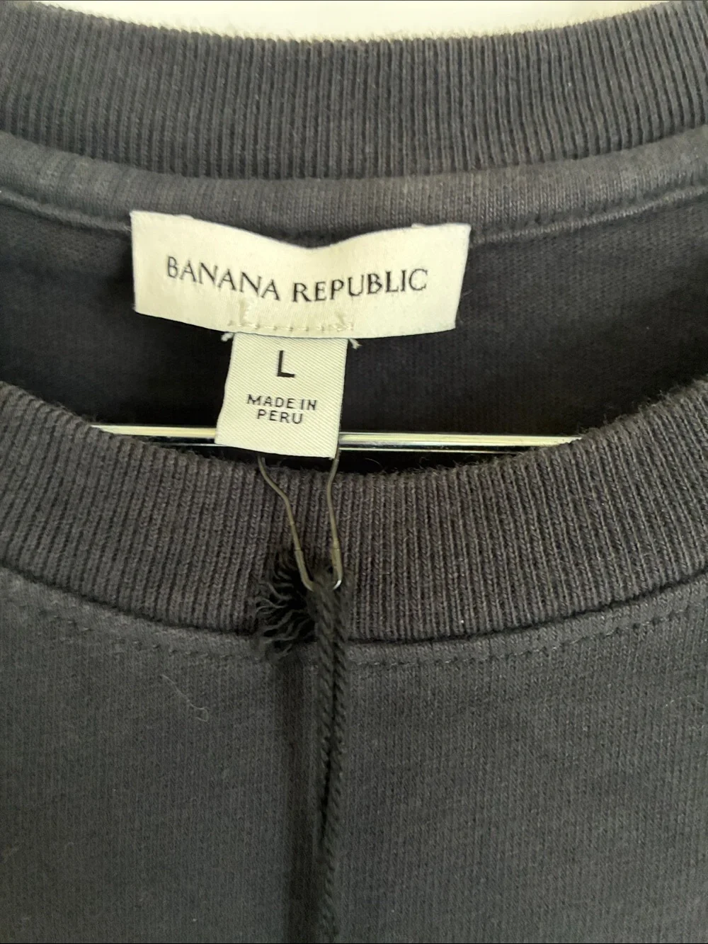 Banana Republic Men's Black Short-Sleeve Crew Tee